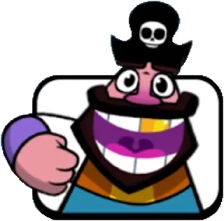 Telegram sticker 😀 Clash Royale Emotes