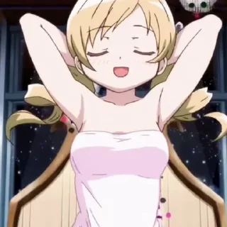 Video sticker 🤩 Mami Tomoe @MadokaMagicaStickerss @TgEmodziBot