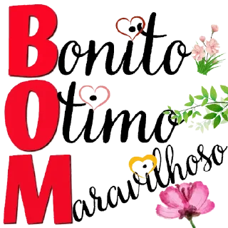 Video sticker ☀ Bom dia tarde noite