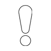 Sticker ❕ karteror dictation emoji