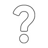 Sticker ❔ karteror dictation emoji