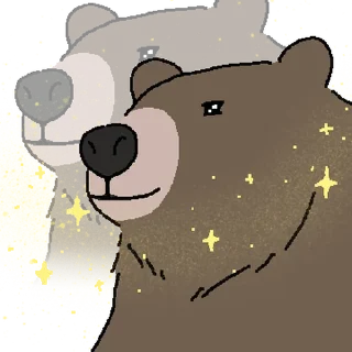 Telegram stiker ⭐ 듬직한 곰쿤!! @moe_sticker_bot