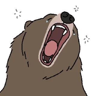 Telegram stiker ⭐ 듬직한 곰쿤!! @moe_sticker_bot