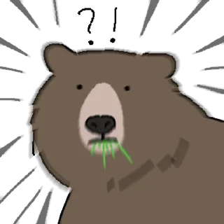 Video sticker ⭐ 듬직한 곰쿤!! @moe_sticker_bot
