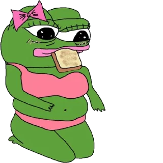 Telegram stiker 👙 apugurl by @apugurlcoinERC20