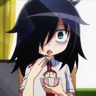Telegram sticker 🎮 Tomoko Kuroki @kiwiys