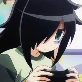 Sticker 🎮 Tomoko Kuroki @kiwiys