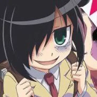 Telegram sticker 🎮 Tomoko Kuroki @kiwiys