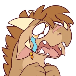 Телеграм стикер 😭 Wingdings