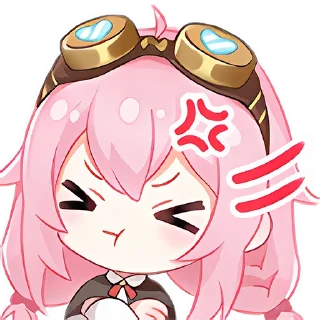 Телеграм стикер 😣 taffy