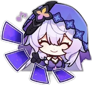 Video sticker 🌟 chibi @hstarrailstickers :: @fStikBot