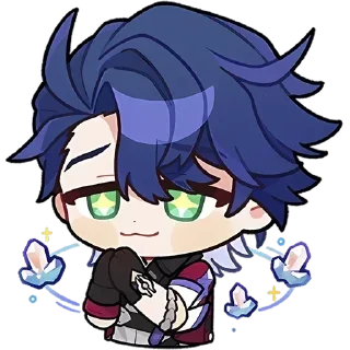 Telegram sticker 🧃 chibi @hstarrailstickers :: @fStikBot