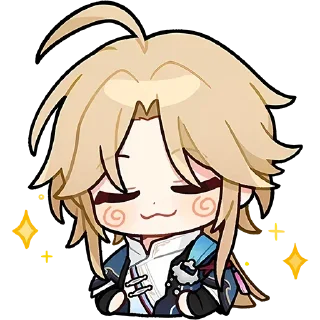 Telegram sticker ✨ chibi @hstarrailstickers :: @fStikBot