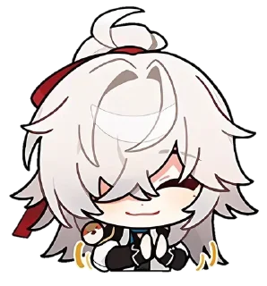 Telegram sticker 🌟 chibi @hstarrailstickers :: @fStikBot
