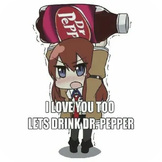 Telegram sticker ❤ RvN poor