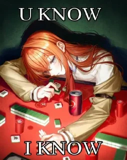 Telegram sticker ❤ RvN poor