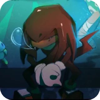 Video sticker 👍 Knuckles the echidna part 2 @KnucklesTheRedEchidna