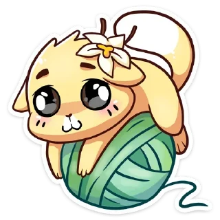 Телеграм стикер 🧶 Больше стиков тут: @stikery4