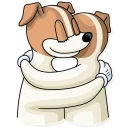 Telegram sticker ☺️ Party Dog