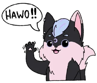 Telegram stiker 👋 Jäzz & Nyx