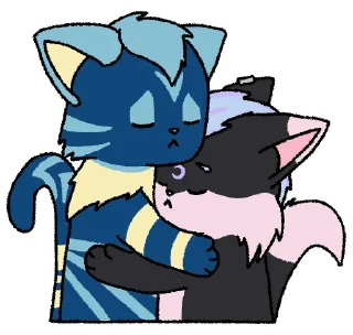 Telegram stiker 😭 Jäzz & Nyx