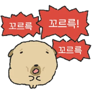 Video sticker ⭐ 시골 뚱개 @moe_sticker_bot