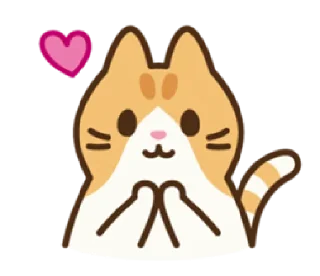 Sticker ❤️ Chewy the Kitty | @cutestickers4you