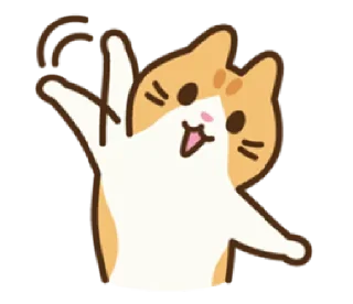 Video sticker 👋 Chewy the Kitty | @cutestickers4you