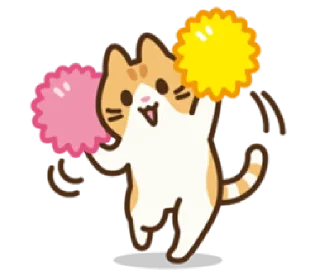 Video sticker 🎀 Chewy the Kitty | @cutestickers4you