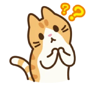 Telegram sticker 😧 Chewy the Kitty | @cutestickers4you