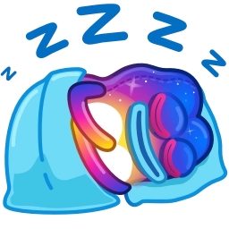 Telegram sticker 💤 @PlushPepe