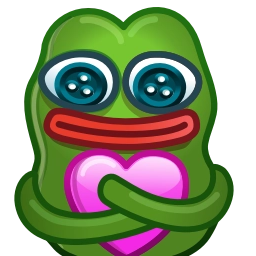 Telegram sticker ❤️ @PlushPepe
