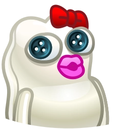 Telegram sticker 😘 @PlushPepe