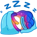 Video sticker 💤 @PlushPepe