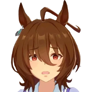 Telegram sticker 😧 Agnes by @clicker_yo