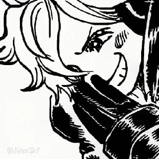 Telegram sticker ⚡ - ᗷY @ahMshY 𓉮 . Lilith - VegaPunk 02