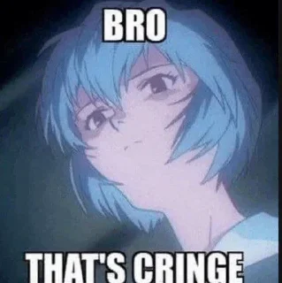 Telegram sticker 😐 Evangelion Shit @sortstickers