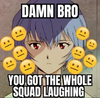 Video sticker 😐 Evangelion Shit @sortstickers