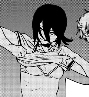 Telegram sticker 🙂 Reze by @dnevnikaykusa