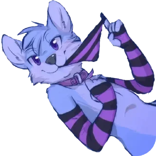 Telegram sticker ❤ фурри от соло 12