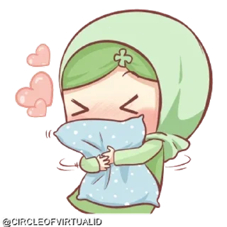 Video sticker ❤️ @CIRCLEOFVIRTUALID hijab girl