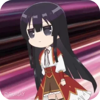 Video sticker 🍒 - ᗷY @ahMshY 𓉮 . Anime Girls