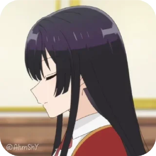 Telegram sticker 🍒 - ᗷY @ahMshY 𓉮 . Anime Girls