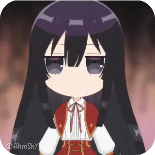 Telegram sticker 🍒 - ᗷY @ahMshY 𓉮 . Anime Girls