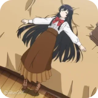 Video sticker 🍒 - ᗷY @ahMshY 𓉮 . Anime Girls