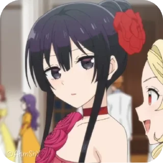 Telegram sticker 🍒 - ᗷY @ahMshY 𓉮 . Anime Girls
