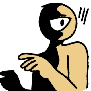 Telegram sticker 👏 Сама пустота PherlSand