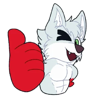 Telegram sticker 👍 Fenraxis Husko
