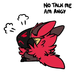 Telegram sticker 😠 Gold