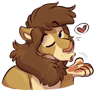 Telegram sticker 😘 Darkmayne -  by OrlandoFox